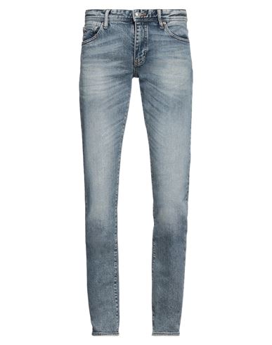 Armani Exchange Man Jeans Blue Size 34 Cotton, Lyocell, Elastomultiester, Elastane In Blue