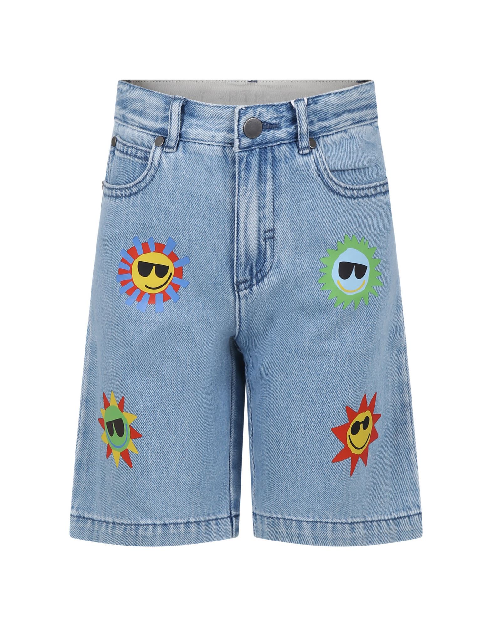 STELLA McCARTNEY KIDS BOTTOMWEAR Denim σορτς