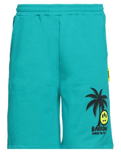 Barrow Man Shorts & Bermuda Shorts Emerald Green Size L Cotton