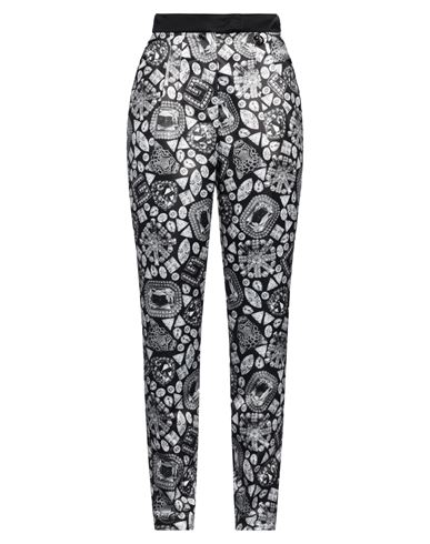 Gaelle Paris Gaëlle Paris Woman Pants Black Size 10 Viscose, Polyester In Black