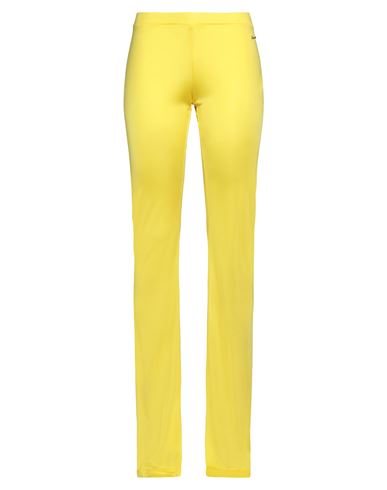 Dsquared2 Woman Pants Yellow Size L Viscose In Yellow