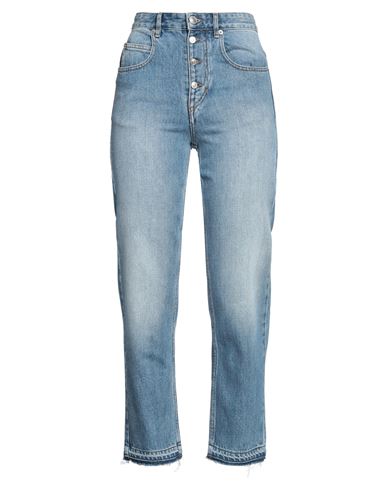 Isabel Marant Étoile Marant Étoile Woman Jeans Blue Size 8 Cotton In Blue