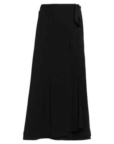 Totême Toteme Woman Maxi Skirt Black Size S Viscose, Recycled Polyester
