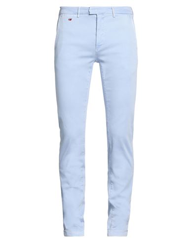 Tramarossa Man Pants Light Blue Size 32 Cotton, Polyester, Elastane