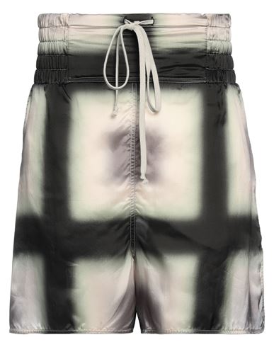 Shop Rick Owens Man Shorts & Bermuda Shorts Dark Green Size 32 Cupro
