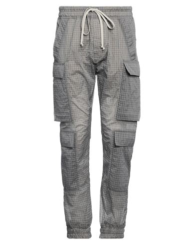 Shop Rick Owens Man Pants Grey Size 36 Polyamide, Polyethylene