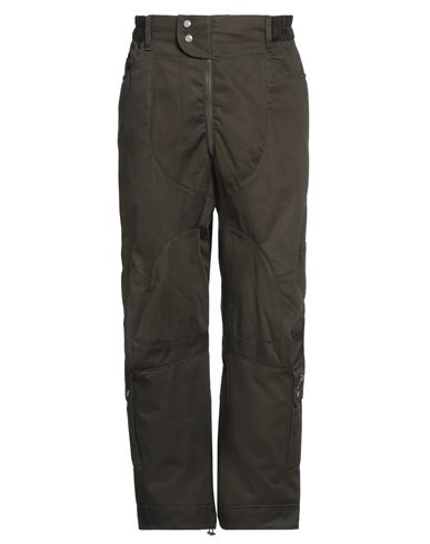 Vivienne Westwood Man Pants Military Green Size 38 Cotton, Polyester In Green