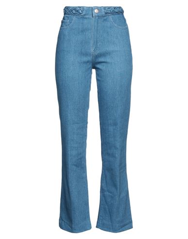 Tommy Hilfiger Woman Jeans Blue Size 29w-30l Cotton, Polyester