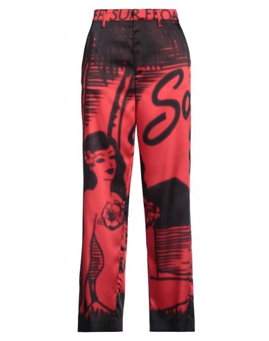 Dsquared2 Woman Pants Red Size 10 Polyester