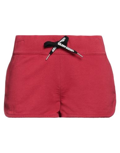 Golden Goose Woman Shorts & Bermuda Shorts Red Size S Cotton