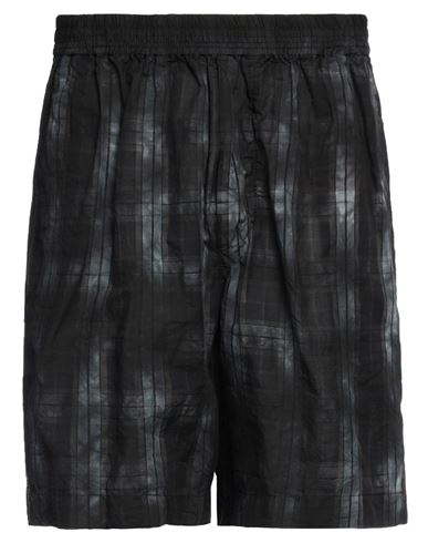 Dsquared2 Man Shorts & Bermuda Shorts Dark Brown Size 36 Cotton, Linen, Aluminum