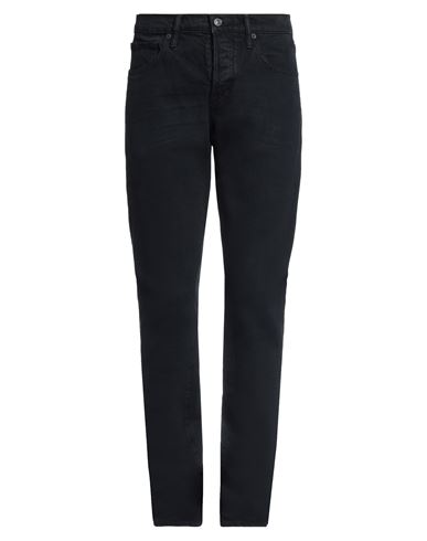 Shop Tom Ford Man Jeans Black Size 33 Cotton, Polyurethane