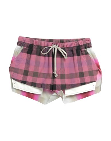 Shop Rick Owens Woman Shorts & Bermuda Shorts Pastel Pink Size 8 Cotton, Cupro