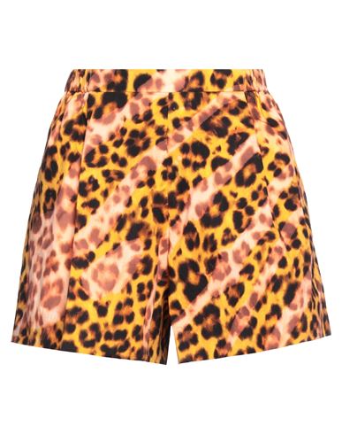 Sandro Woman Shorts & Bermuda Shorts Ocher Size 10 Cotton In Yellow