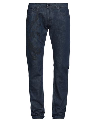 Etro Man Jeans Blue Size 34 Cotton, Elastane, Polyester