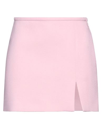 Shop Mach & Mach Woman Mini Skirt Light Pink Size 8 Wool
