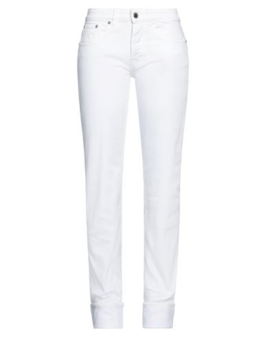 Missoni Woman Jeans White Size 8 Cotton, Elastane