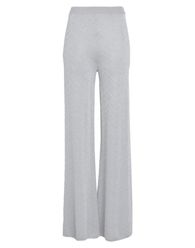 Shop Missoni Woman Pants Light Grey Size 10 Viscose, Polyester, Polyamide