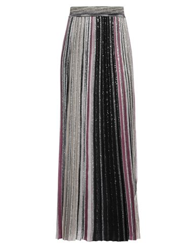 Missoni Woman Maxi Skirt Sand Size 2 Polyester, Cupro, Polyamide, Viscose In Beige