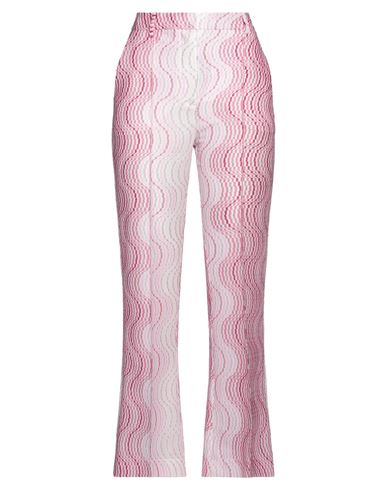 Missoni Woman Pants Fuchsia Size 6 Viscose, Cupro In Pink