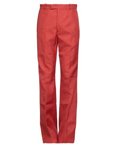 Golden Goose Man Pants Rust Size M Polyester In Red