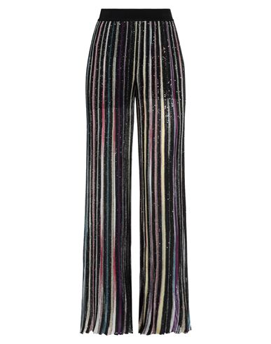 Missoni Woman Pants Black Size 4 Viscose, Polyamide, Polyester, Cupro
