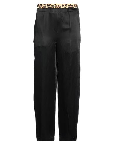 Shop Sandro Woman Pants Black Size 8 Viscose, Linen