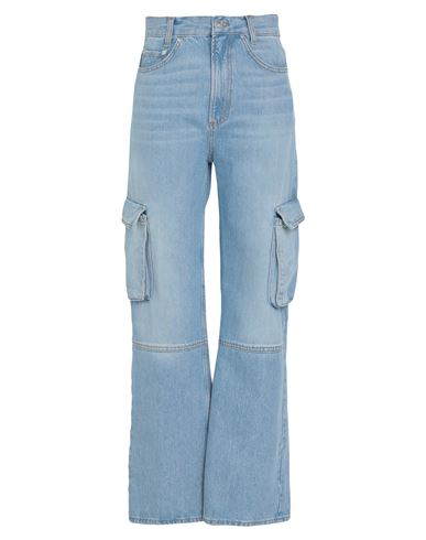 Shop Sandro Woman Jeans Blue Size 10 Cotton