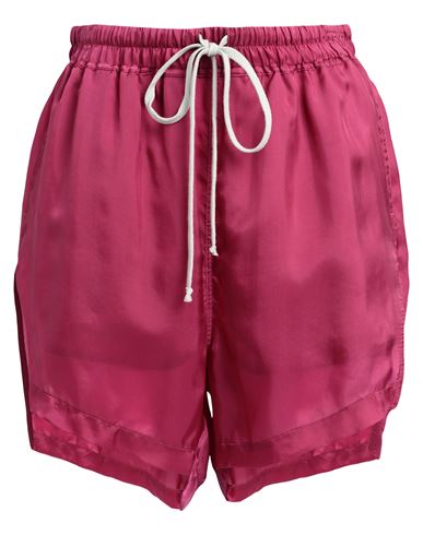 Rick Owens Woman Shorts & Bermuda Shorts Fuchsia Size 6 Cupro In Pink