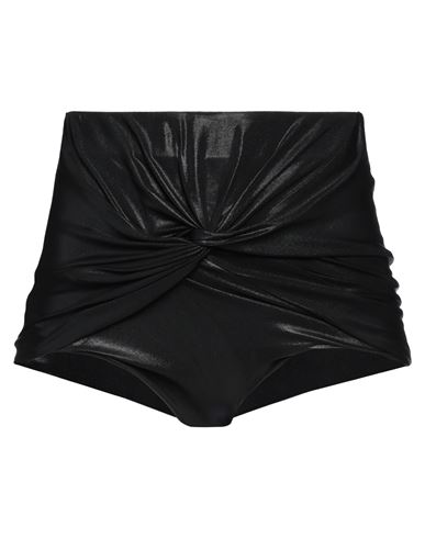 Shop Rick Owens Lilies Woman Shorts & Bermuda Shorts Black Size 6 Viscose, Elastane