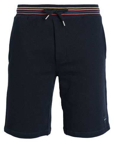 Shop Paul Smith Man Shorts & Bermuda Shorts Midnight Blue Size Xl Cotton