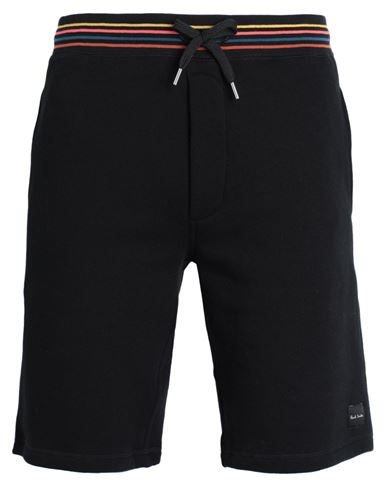 Shop Paul Smith Man Shorts & Bermuda Shorts Black Size Xl Cotton