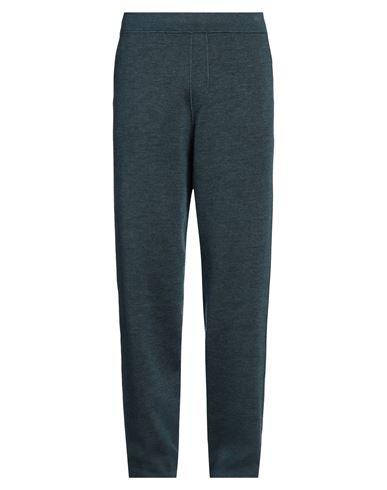 Brioni Man Pants Deep Jade Size 36 Cotton, Cashmere, Silk, Polyamide, Elastane In Green