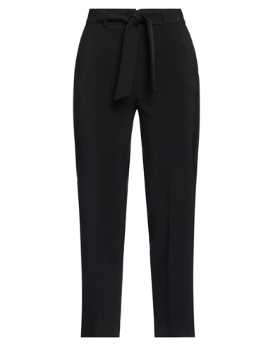 Kocca Woman Pants Black Size 10 Polyester, Elastane