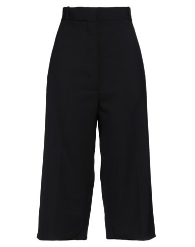 Shop Quira Woman Pants Black Size 8 Virgin Wool, Cotton