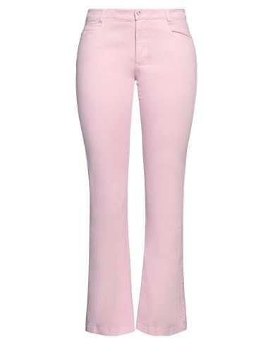 Freddy Woman Jeans Pink Size L Cotton, Elastane