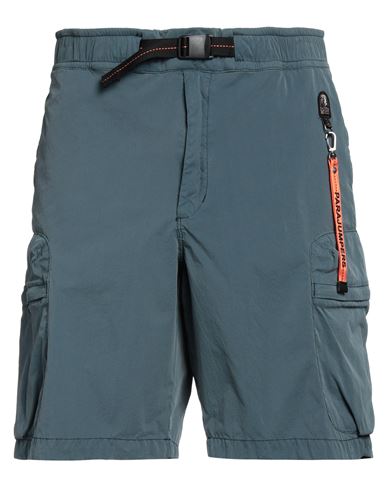Parajumpers Man Shorts & Bermuda Shorts Slate Blue Size 3xl Polyamide