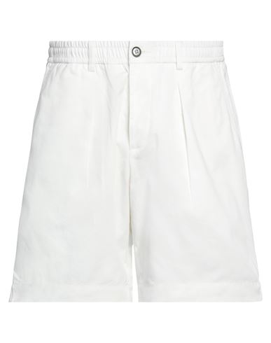 Universal Works Man Shorts & Bermuda Shorts White Size 30 Cotton
