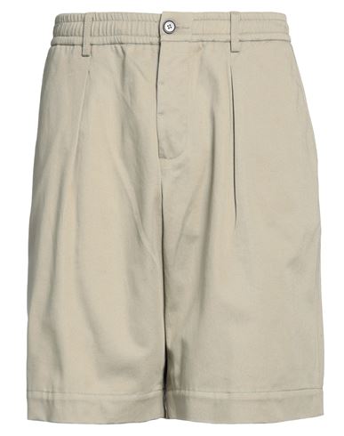 Universal Works Man Shorts & Bermuda Shorts Grey Size 34 Cotton