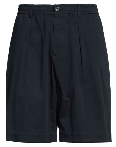 Universal Works Man Shorts & Bermuda Shorts Midnight Blue Size 36 Cotton