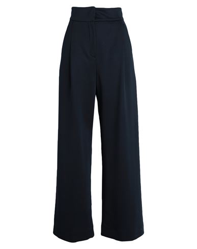Max & Co . Saronno Woman Pants Navy Blue Size Xl Polyester, Cotton
