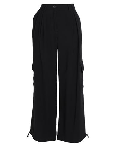Max & Co . Corvino Woman Pants Black Size 10 Viscose, Polyester
