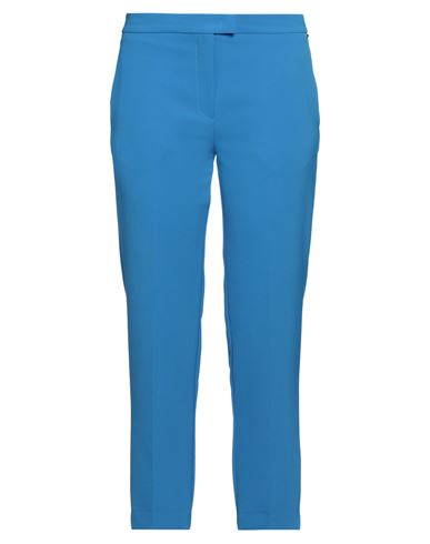 Kaos Woman Pants Azure Size 6 Polyester, Elastane In Blue