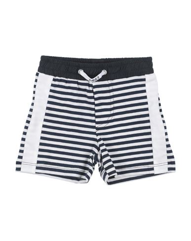 Shop Monnalisa Newborn Boy Shorts & Bermuda Shorts Midnight Blue Size 3 Cotton, Elastane