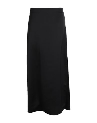 Max & Co . Ginger Woman Maxi Skirt Black Size 12 Polyester