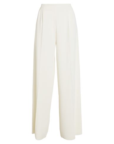 Max & Co . Damina Woman Pants Ivory Size 10 Polyester In White