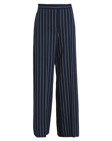 Max & Co . Bassano Woman Pants Navy Blue Size 12 Polyester, Viscose, Elastane
