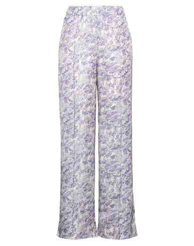 Jil Sander Woman Pants Lilac Size 6 Cupro, Silk In White