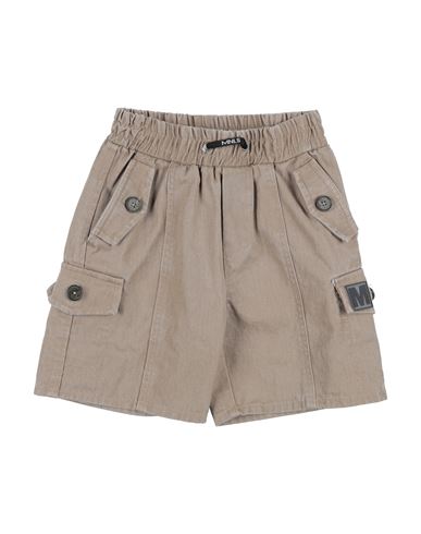Monnalisa Toddler Boy Shorts & Bermuda Shorts Khaki Size 6 Cotton In Beige
