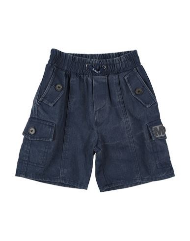 Monnalisa Toddler Boy Shorts & Bermuda Shorts Midnight Blue Size 6 Cotton In Blue
